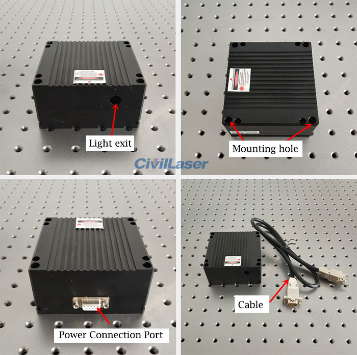 IR semiconductor laser